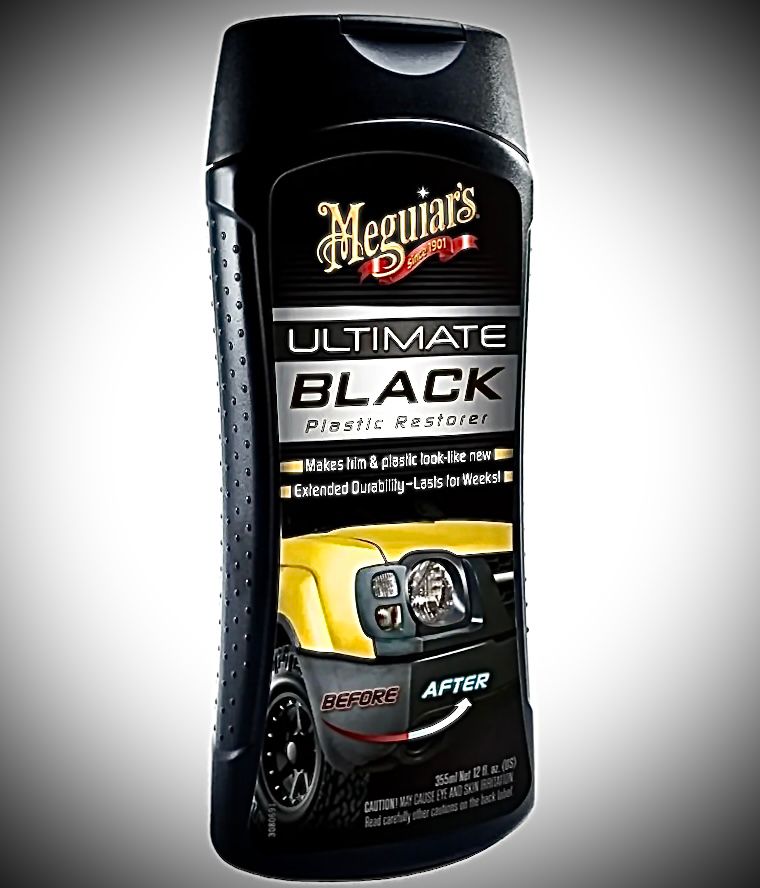 🔥 Restaurador de Plásticos Meguiar's Ultimate Black – ¡Revive el Negro Intenso! 🖤✨