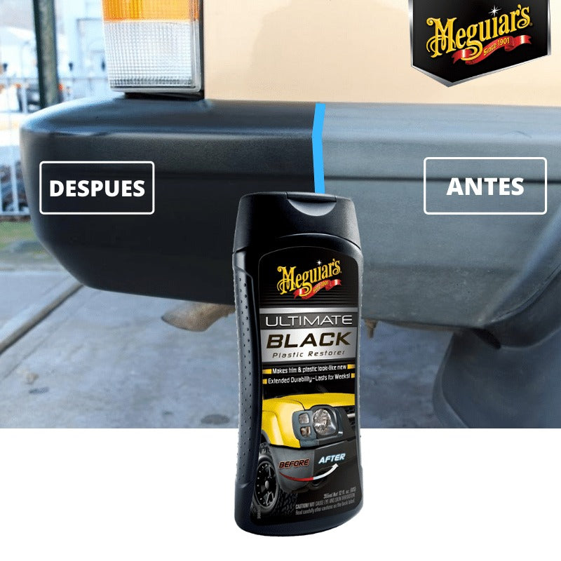 🔥 Restaurador de Plásticos Meguiar's Ultimate Black – ¡Revive el Negro Intenso! 🖤✨
